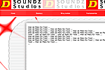D-SoundZ Studios Alternativ-Website 2